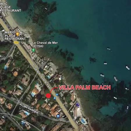 6 Pers A 30m De La 别墅 圣马克西姆