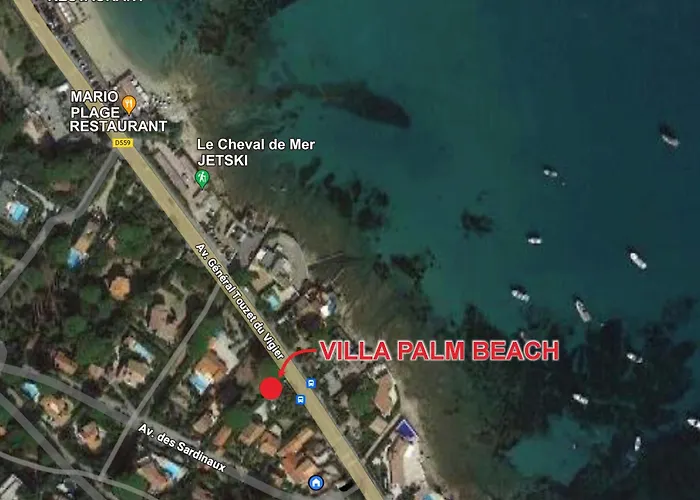 6 Pers A 30m De La 别墅 圣马克西姆